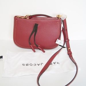 Marc Jacobs Russet Brown Maverick Crossbody Bag